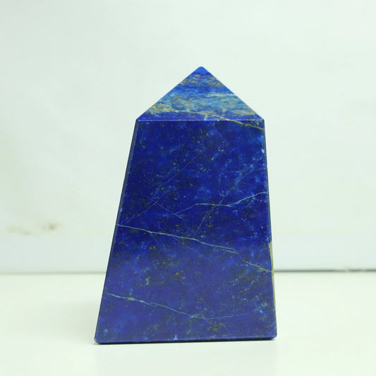 Natural Lapis Lazuli Pyramid Tower 320g