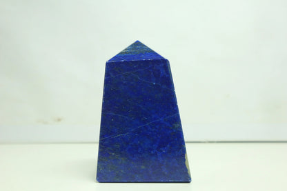 Natural Lapis Lazuli Crystal Pyramid