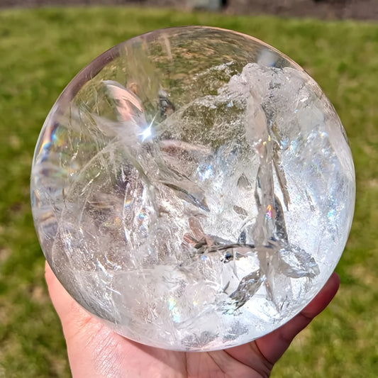 Clear Quartz Sphere: The Master Healer