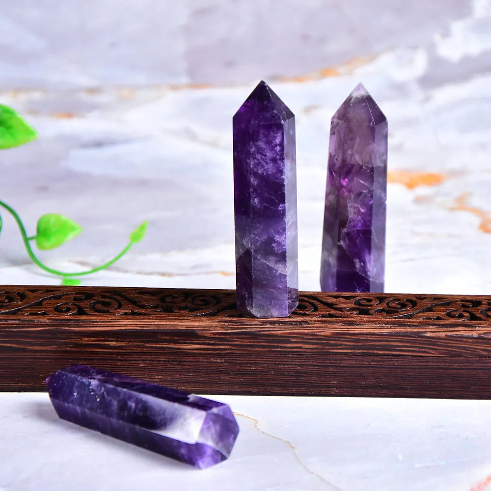 Natural Amethyst Point Crystal