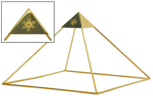 Giza Sacred Energy Pyramid / Cosmic Energy Receiver | Fits 5/8" Copper Tubes