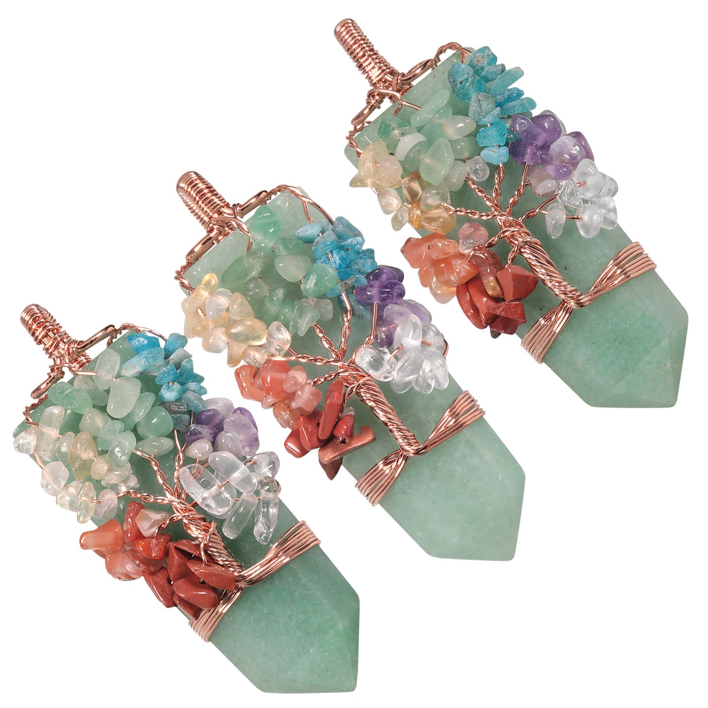 Natural Cut Crystal Stone Sword-shaped