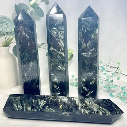 Arfvedsonite Crystal Tower