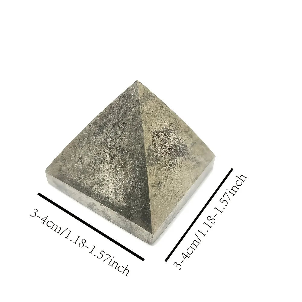 1pc Natural Pyrite Pyramid