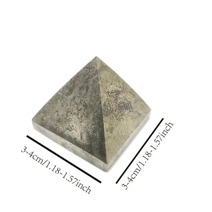1pc Natural Pyrite Pyramid