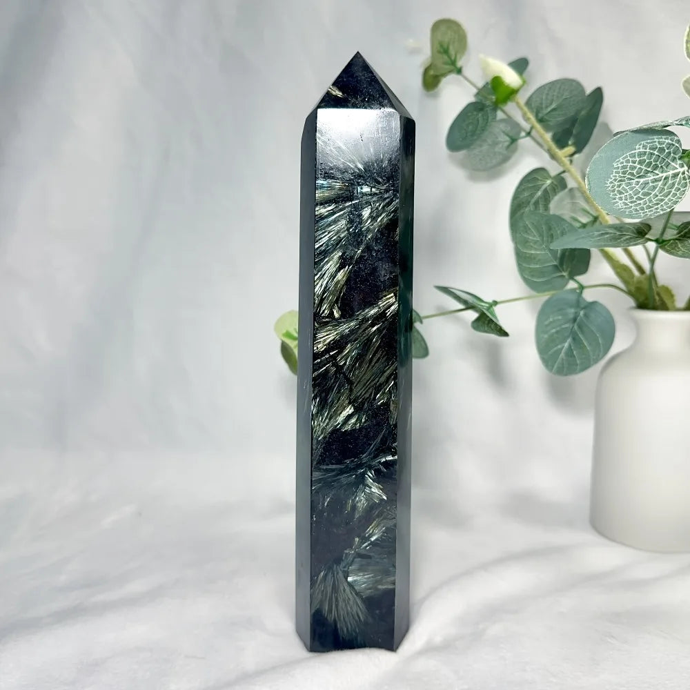 Arfvedsonite Crystal Tower