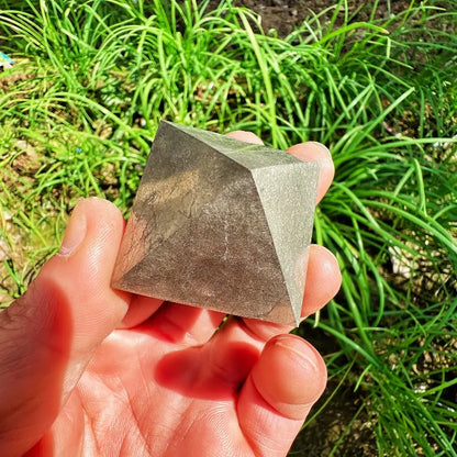 1pc Natural Pyrite Pyramid