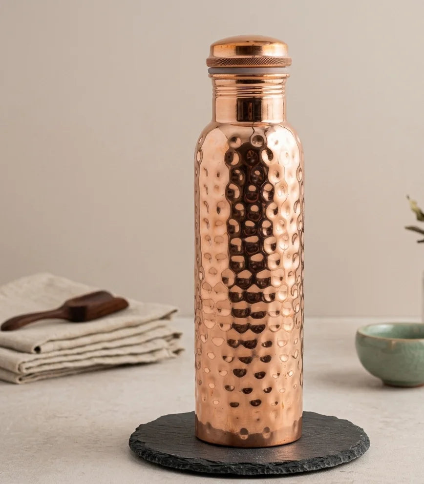 Handcrafted Pure Copper Bottle