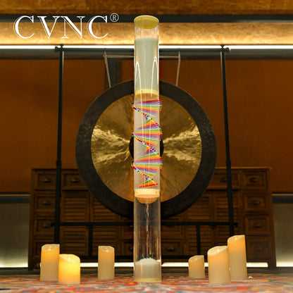 Professional Therapy Colorful Rain Stick for Sound Healing Instrument and Meditation