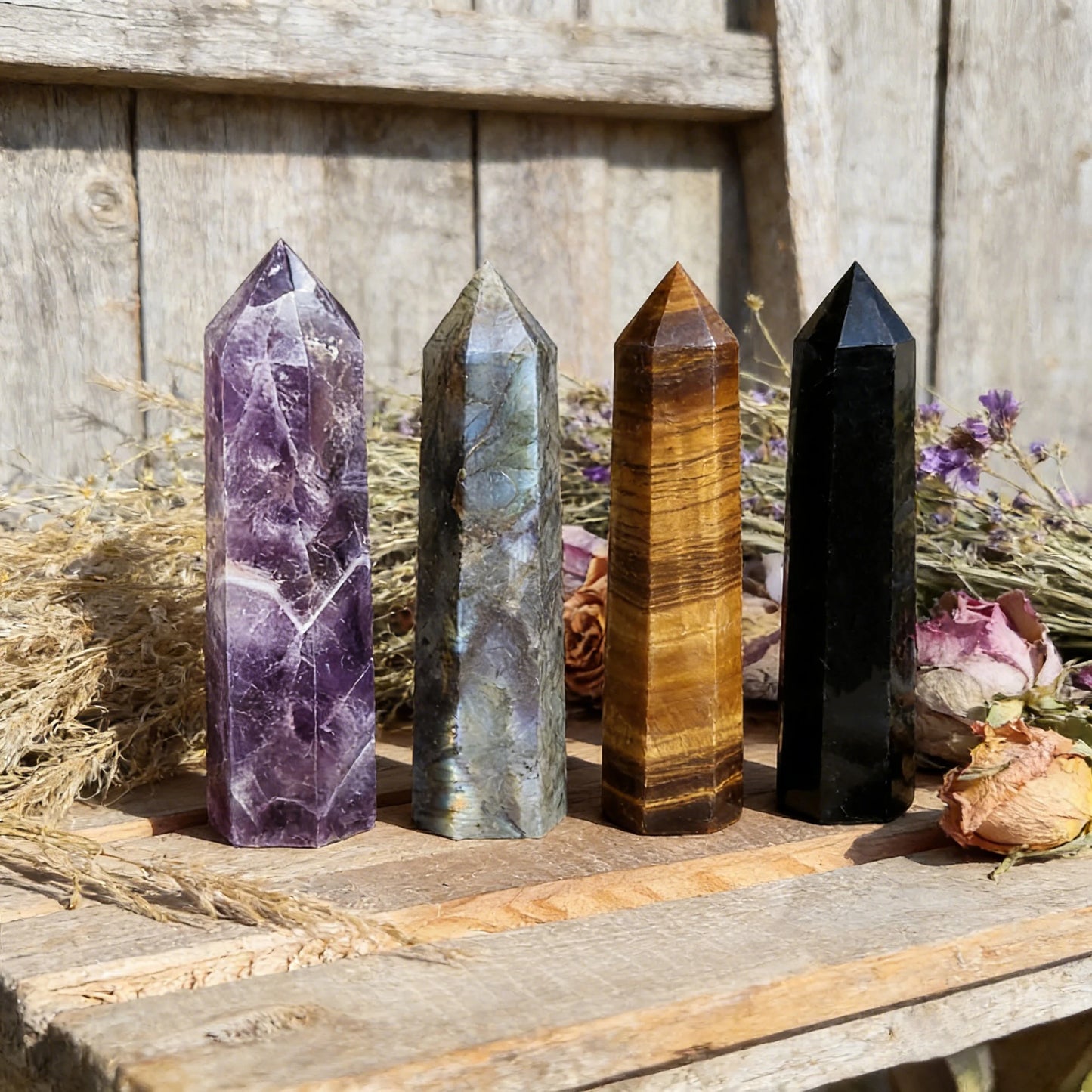AierCrystal Hexagonal Prism Masterpiece