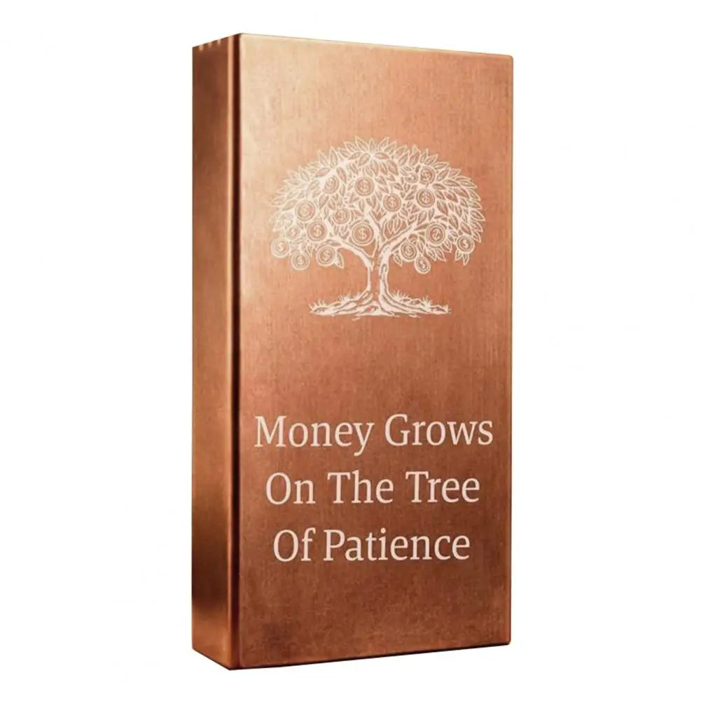 Copper Bar 1 KG 99.9% Solid Copper Metal Block Pure Fine Copper for Saving Gifting Collectible Desk Display Decoration