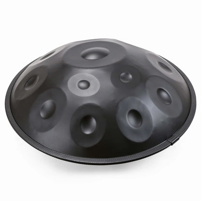 London Crafted Handpan Drum | D Minor 10 Notes | Premium Stainless Steel