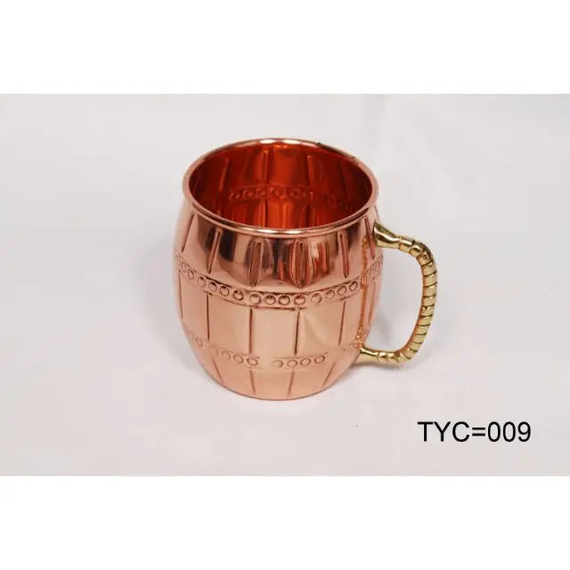 Copper Ayurveda Yoga Beer Mug